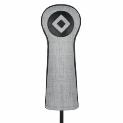 Titleist Grey And Black Heather & Leather Golf Fairway Wood Head Cover | American Golf