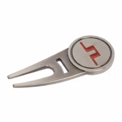 J Lindeberg J.Lindeberg Grey And Red Metallic Golf Divot Tool| American Golf