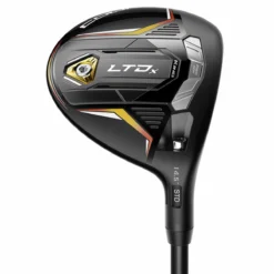 Cobra Golf Black And Yellow King LTDx Regular Right Hand Project X Hzrdus Smoke Im10 Golf Fairway Wood