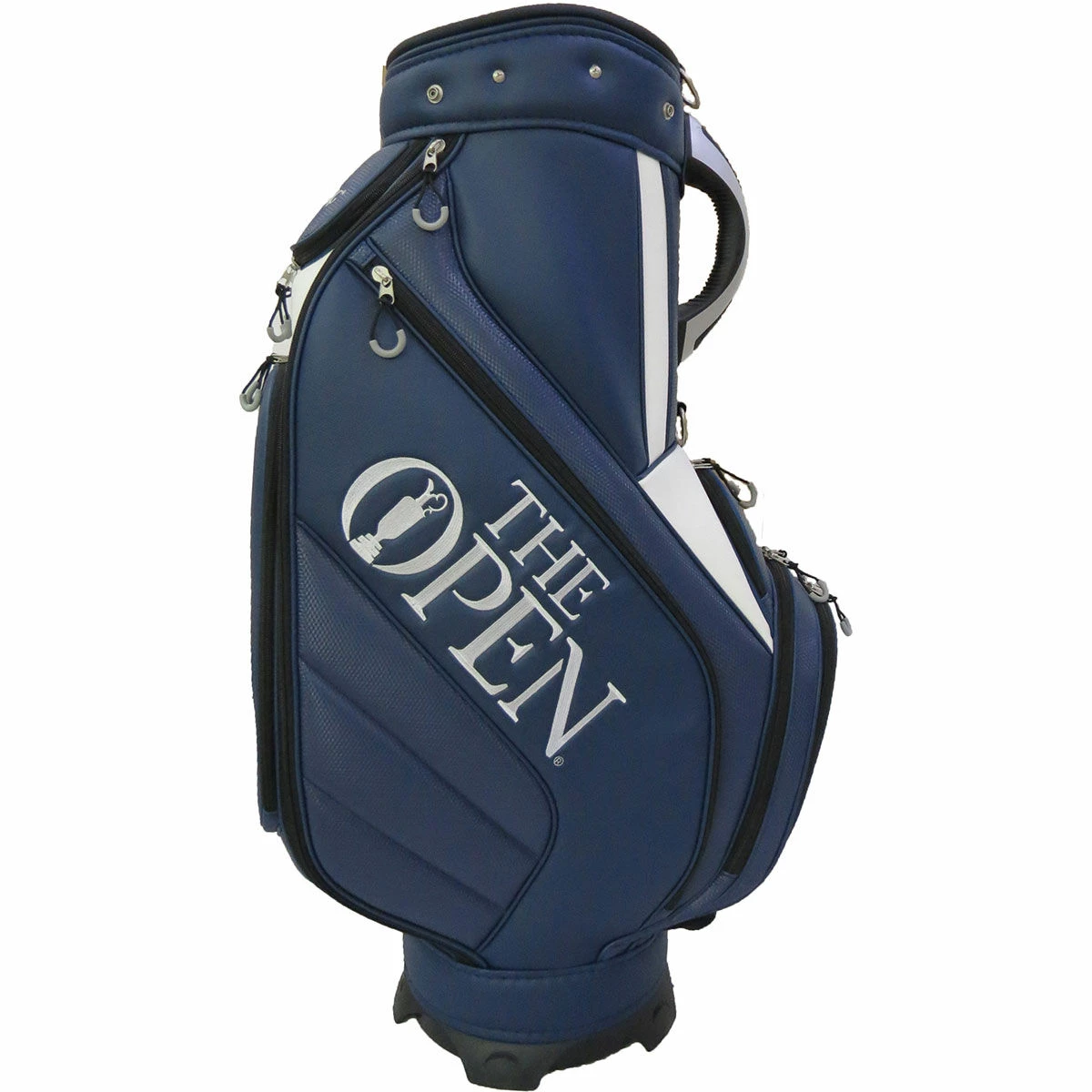 Stromberg Navy Blue And White The Open Tour Staff Golf Bag | American Golf