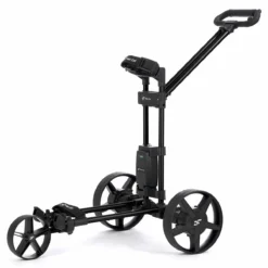 Flat Cat Black Long Lasting Hybrid Touch Electric Golf Trolley