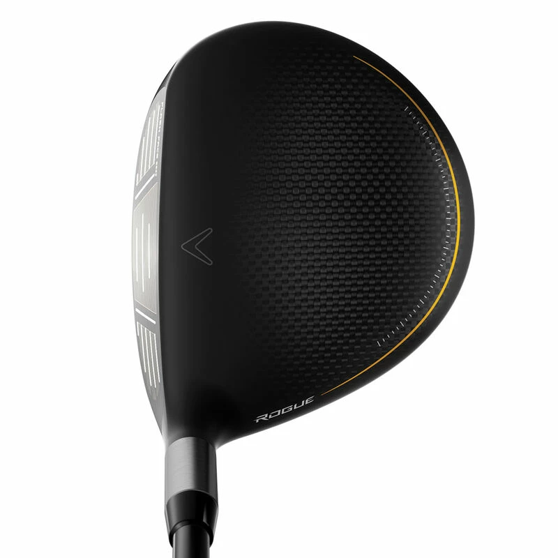 Callaway Golf Black And Yellow Rogue ST MAX Regular Right Hand Tensei 55 Golf Fairway Wood 1 Callaway Golf Black And Yellow Rogue ST MAX Regular Right Hand Tensei 55 Golf Fairway Wood