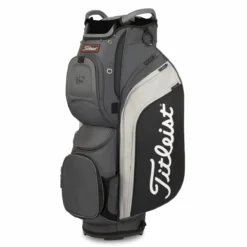 Titleist Charcoal Grey And Black Long Lasting 15 Golf Cart Bag | American Golf