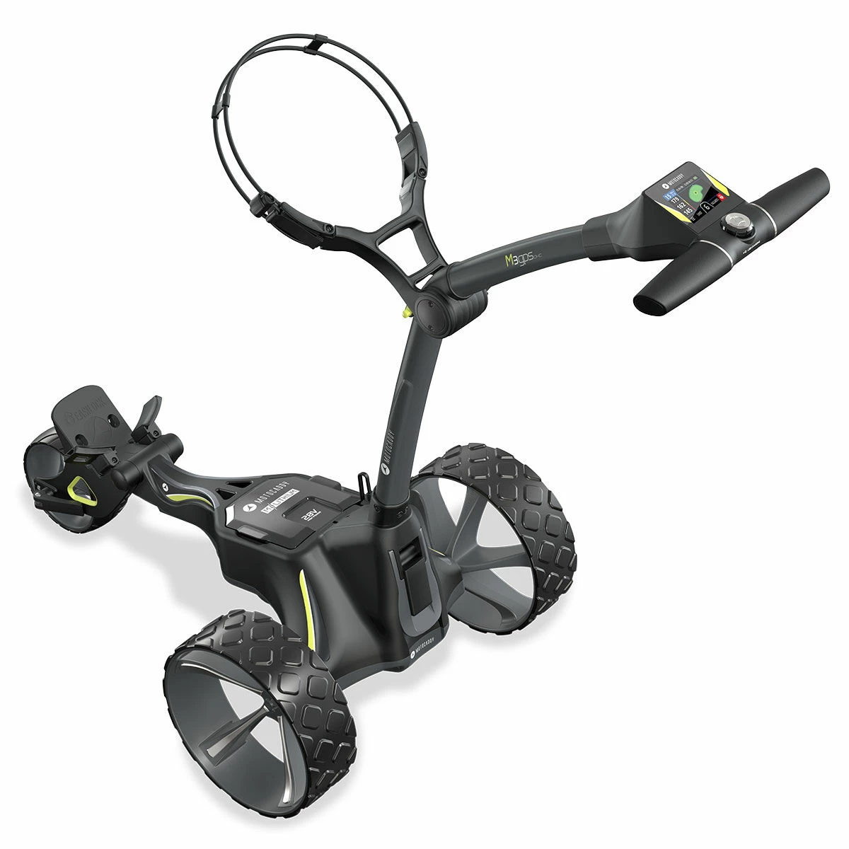 Motocaddy M3 Golf GPS DHC Standard Range Lithium Trolley 2022 1 Motocaddy M3 Golf GPS DHC Standard Range Lithium Trolley 2022