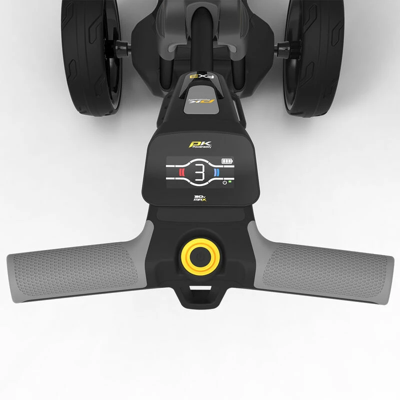 PowaKaddy Black FX3 18 Hole Lithium Golf Trolley 2022| American Golf 4 PowaKaddy Black FX3 18 Hole Lithium Golf Trolley 2022| American Golf - Image 4