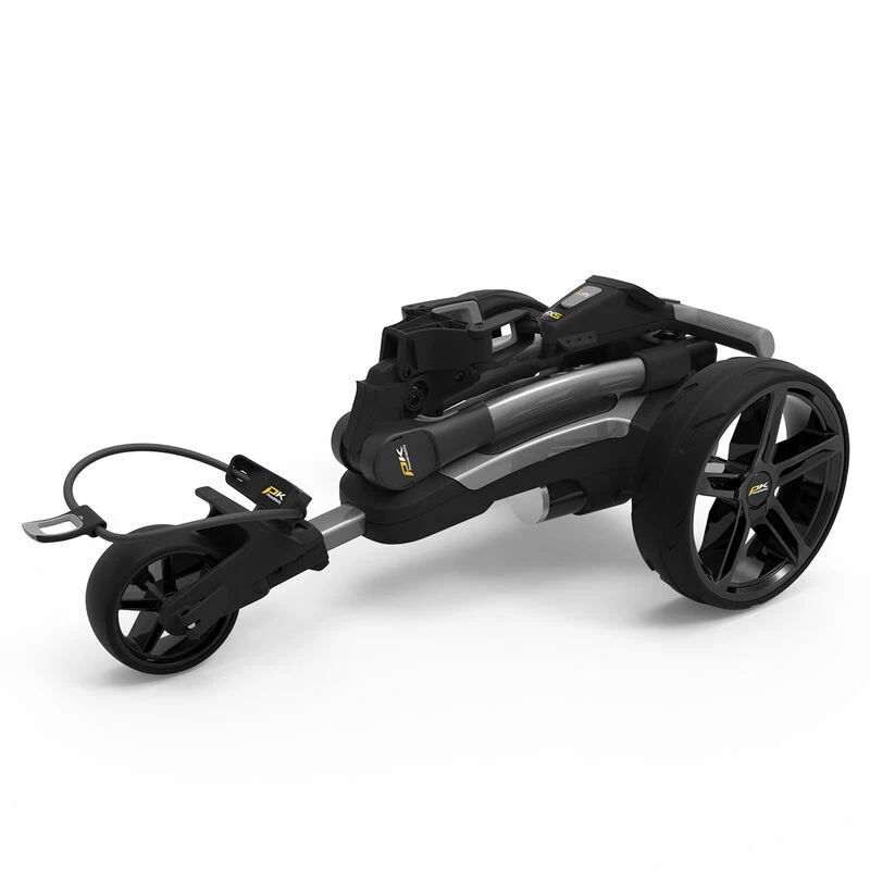 PowaKaddy Grey FX5 18 Hole Lithium Golf Trolley 2022| American Golf 2 PowaKaddy Grey FX5 18 Hole Lithium Golf Trolley 2022| American Golf - Image 2