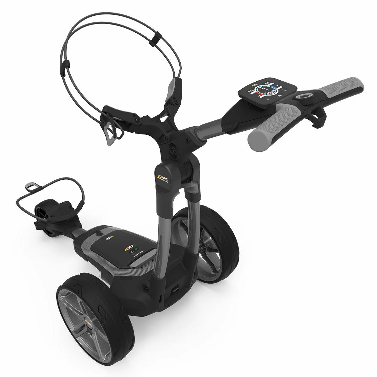 PowaKaddy Grey FX7 18 Hole Lithium Electric Golf Trolley | American Golf