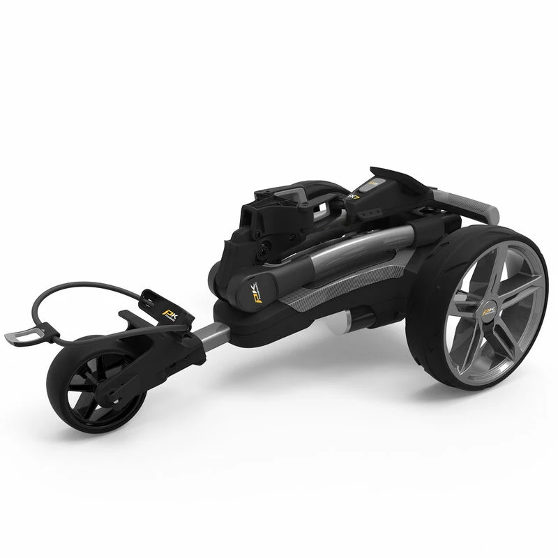 PowaKaddy Grey FX7 18 Hole Lithium Electric Golf Trolley | American Golf - Image 2