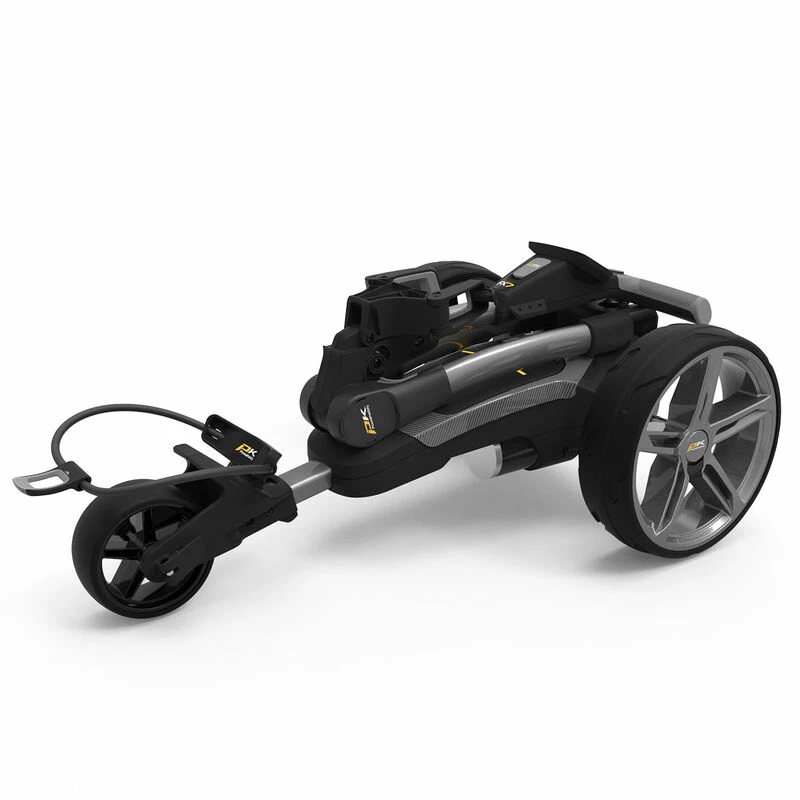 PowaKaddy Grey FX7 36 Hole Lithium Golf Trolley 2022| American Golf 2 PowaKaddy Grey FX7 36 Hole Lithium Golf Trolley 2022| American Golf - Image 2