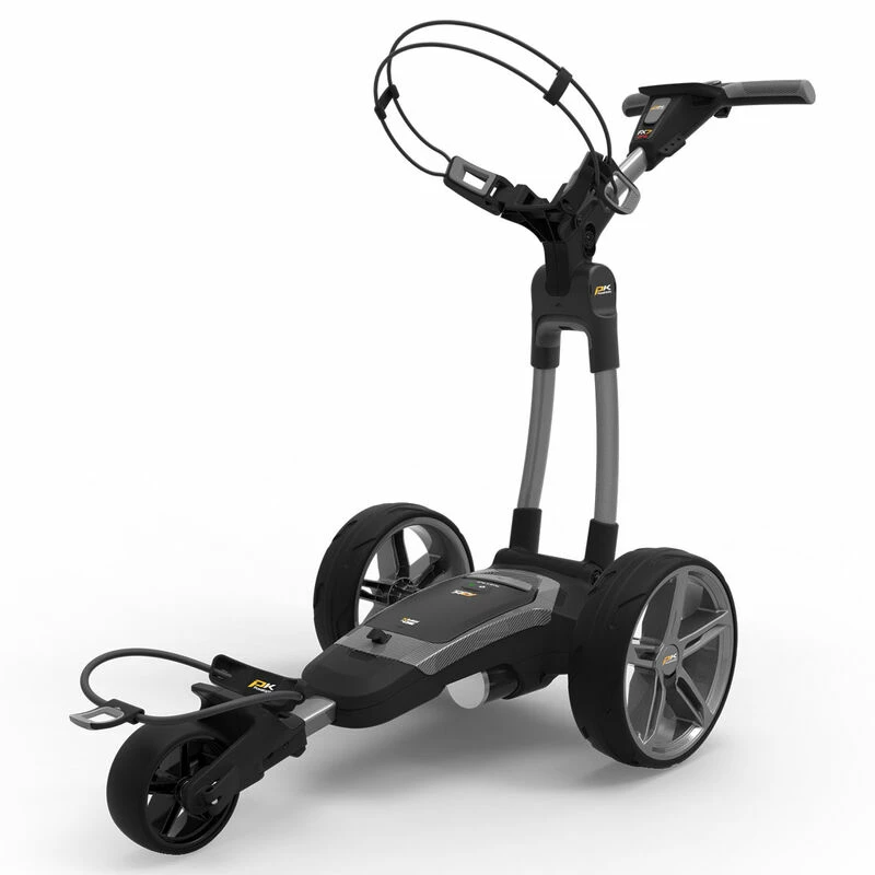 PowaKaddy Grey FX7 Golf GPS 18 Hole Lithium Golf Trolley 2022| American Golf - Image 3