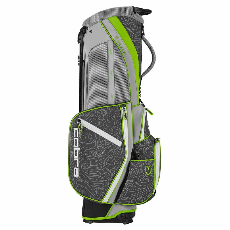 Cobra Golf White And Green Limited Edition Gust O' Wind Tour Golf Stand Bag| American Golf - Image 3