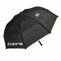 Cobra Golf Black Double Canopy Golf Umbrella | American Golf