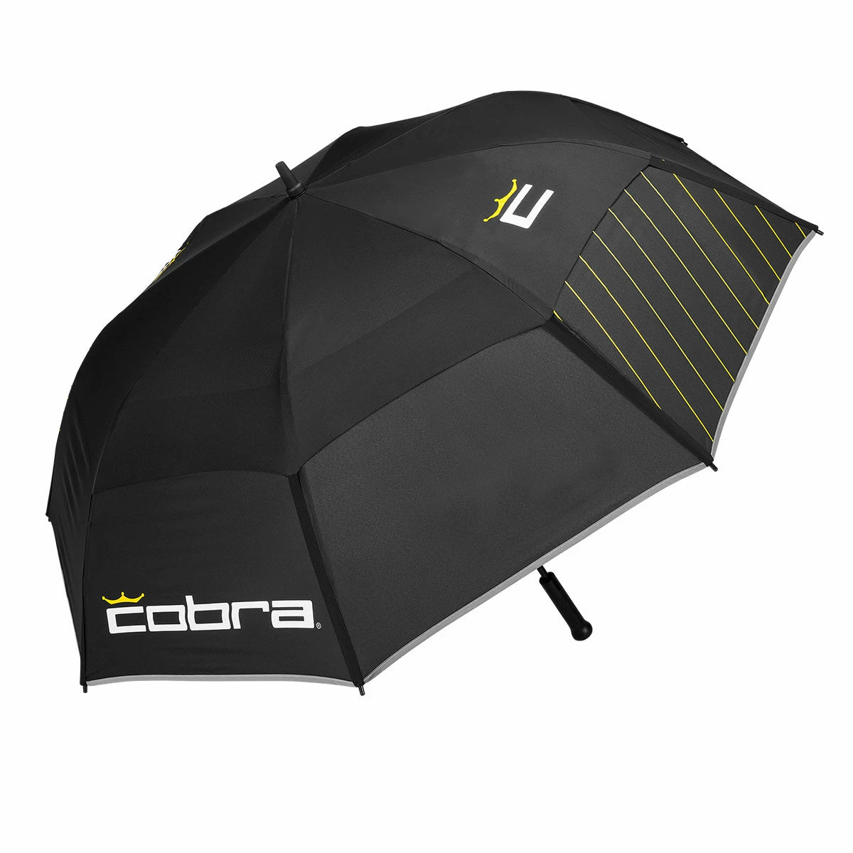 Cobra Golf Black Double Canopy Golf Umbrella | American Golf