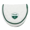 Ping White Quilted Heritage Mallet Golf Putter Head Cover| American Golf