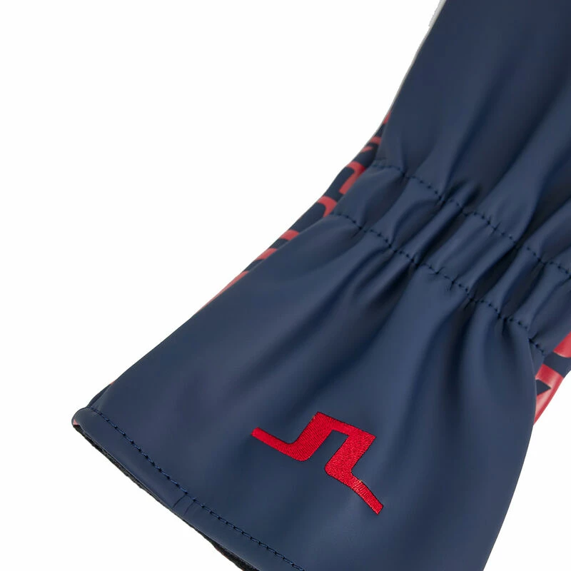 J Lindeberg J.Lindeberg Blue And Red Print Golf Driver Headcover | American Golf - Image 2