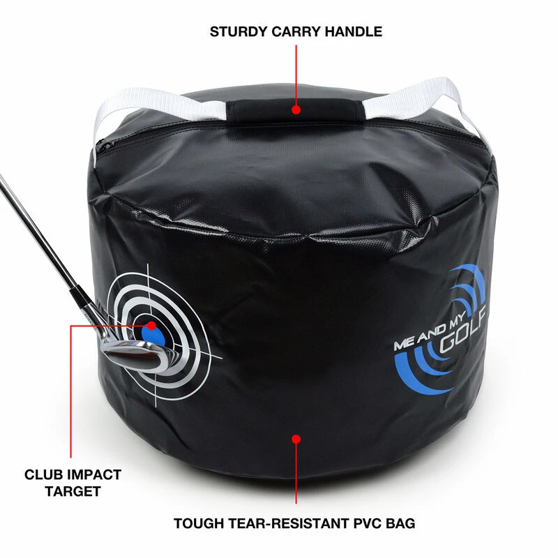 Me And My Golf Black Impact Bag | American Golf - Image 3