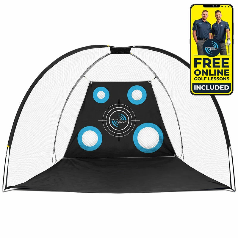 Me And My Golf Black Blue Long Lasting Home Golf Training Net | American Golf - Image 3