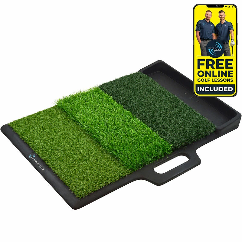 Me And My Golf Green Tri-Turf Hitting Mat | American Golf - Image 3