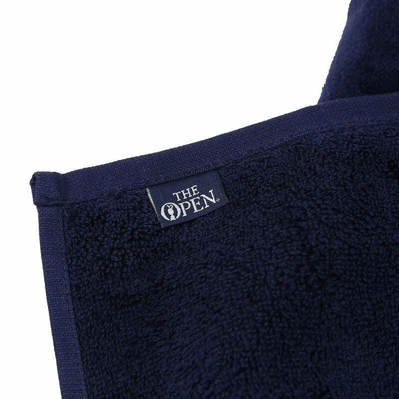 Stromberg Navy Blue And White The Open Tri-Fold Golf Towel | American Golf - Image 3