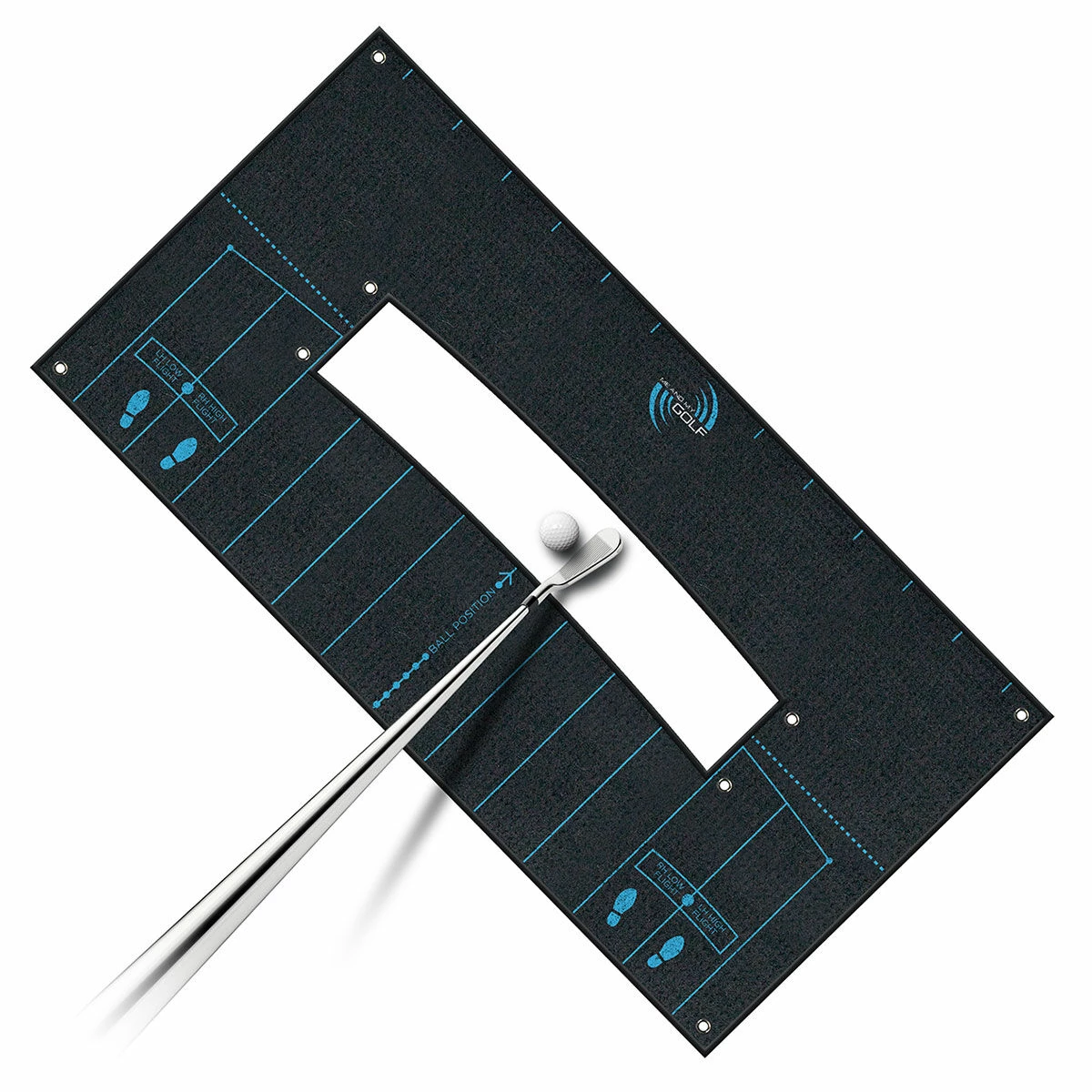 Me And My Golf Ball Strike Alignment Towel