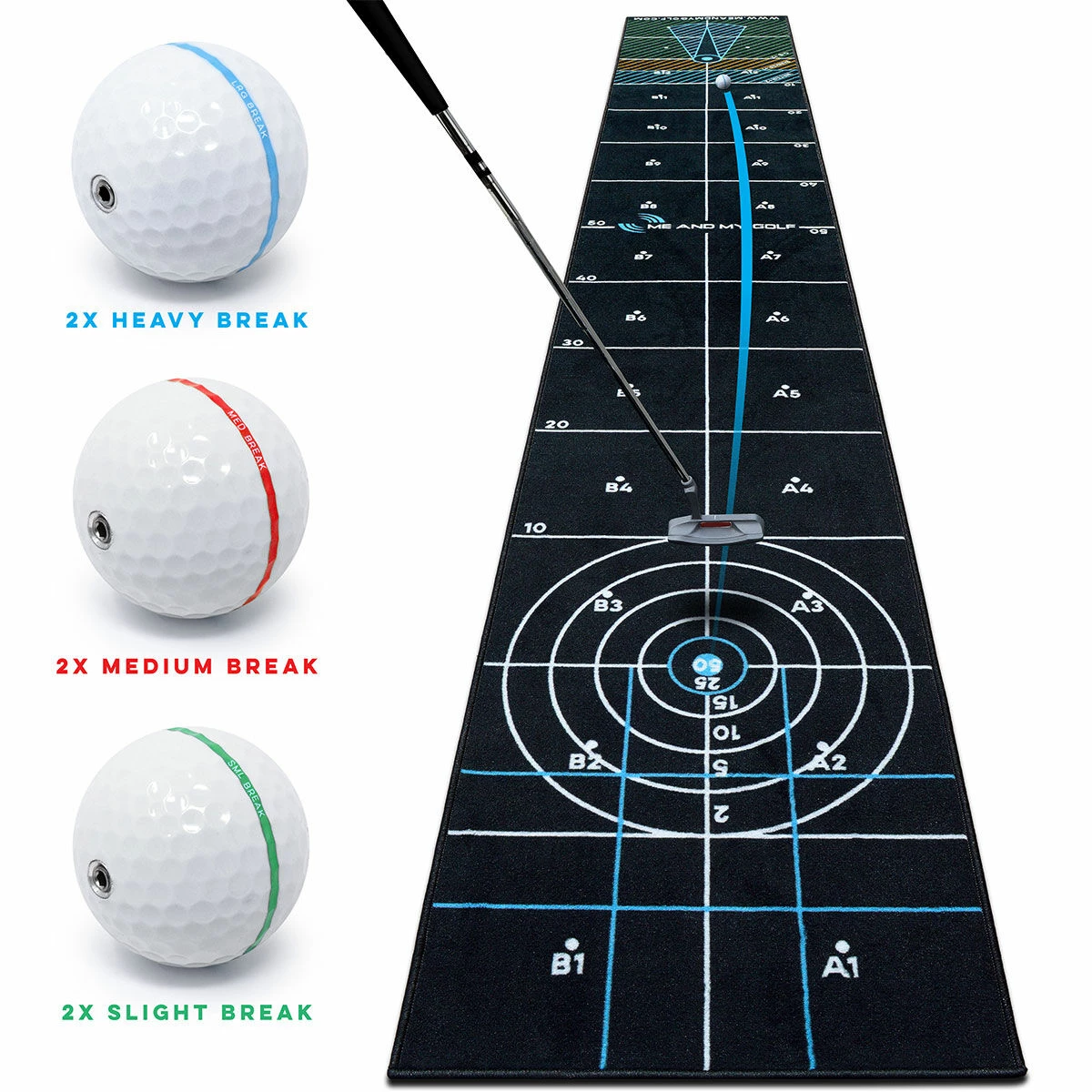 Me And My Golf Games 14FT Putting Mat