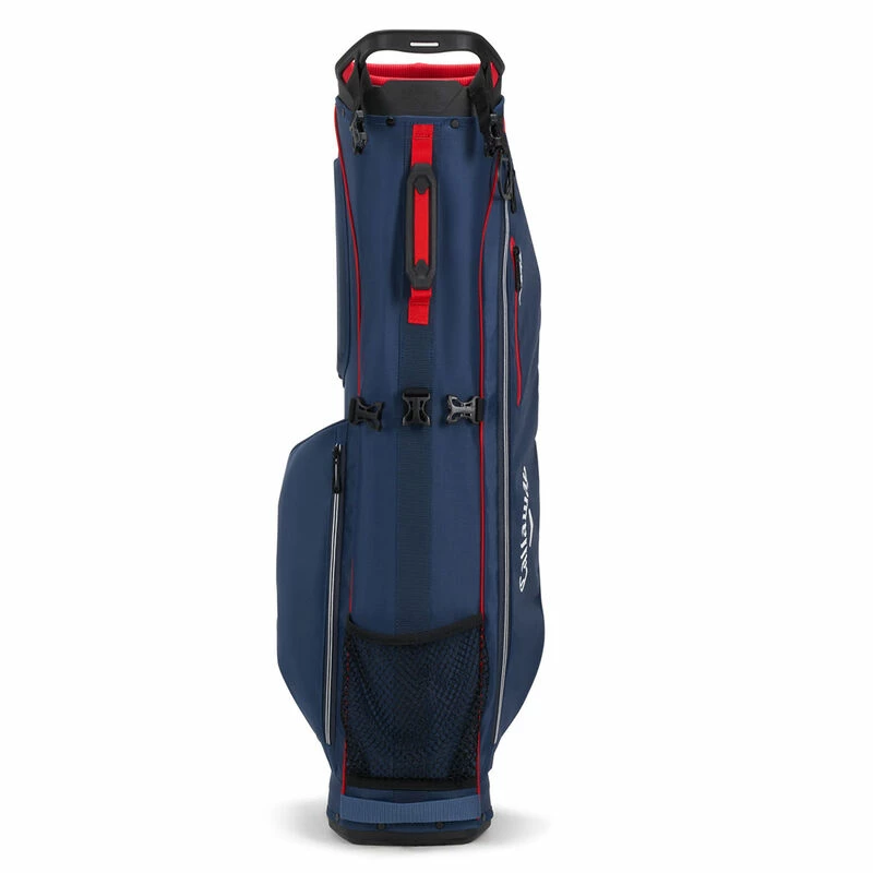 Callaway Golf Navy Blue And Red Lightweight Par 3 Double Strap Pencil Bag | American Golf - Image 4