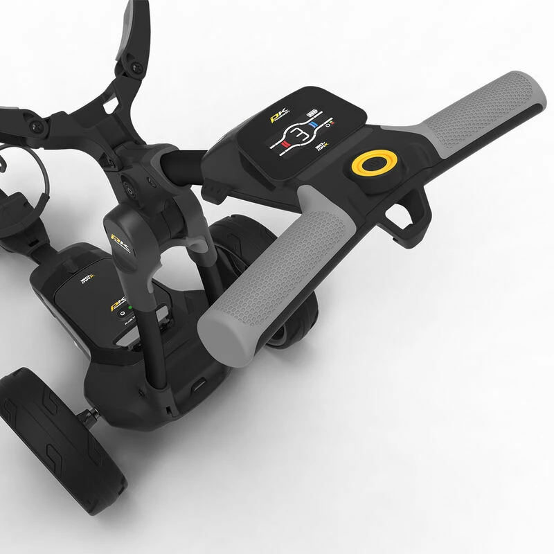 PowaKaddy Black And Grey Stylish FX3 18 Hole Lithium Electric Golf Trolley 3 PowaKaddy Black And Grey Stylish FX3 18 Hole Lithium Electric Golf Trolley - Image 3