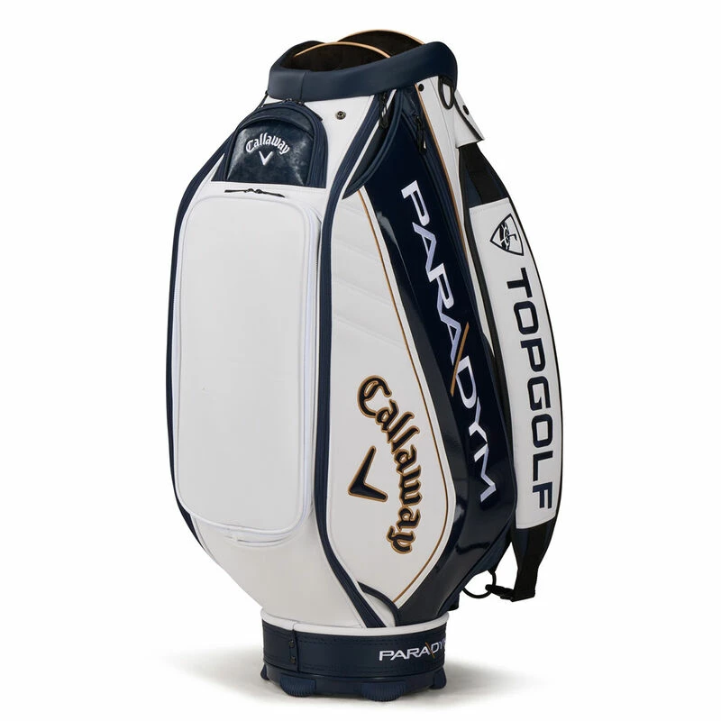 Callaway Golf Black And White Paradym Golf Staff Bag 2 Callaway Golf Black And White Paradym Golf Staff Bag - Image 2