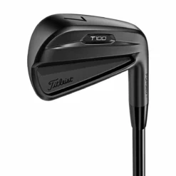 Titleist Men's Black T100 Steel Custom Fit Golf Irons | American Golf